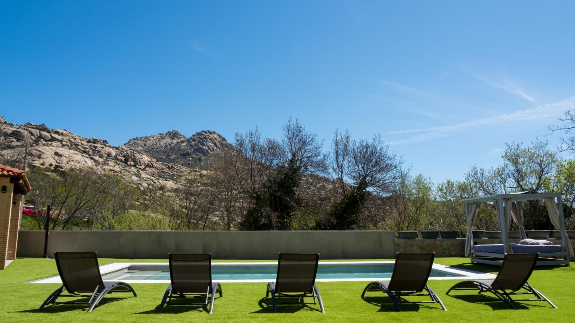 Vila El Huertar De Valentin Valdemanco Exteriér fotografie