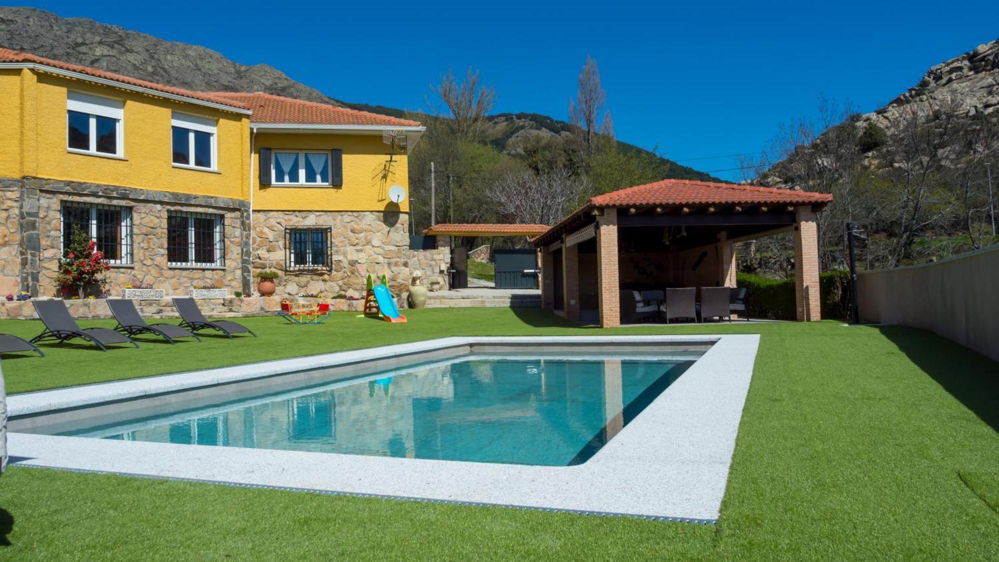 Vila El Huertar De Valentin Valdemanco Exteriér fotografie