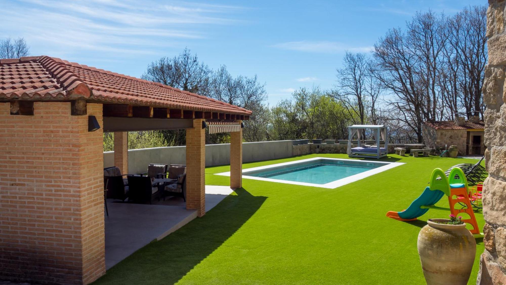 Vila El Huertar De Valentin Valdemanco Exteriér fotografie