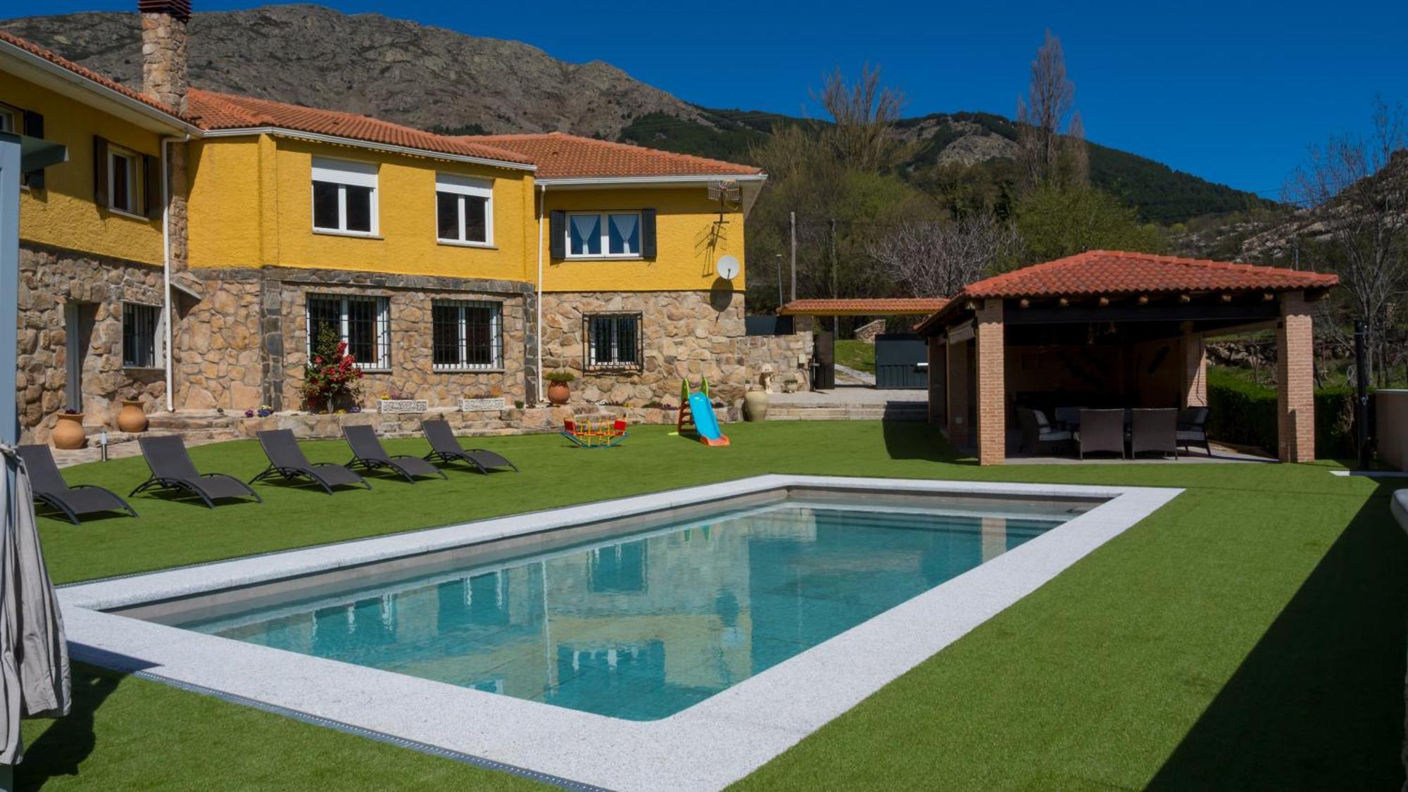 Vila El Huertar De Valentin Valdemanco Exteriér fotografie